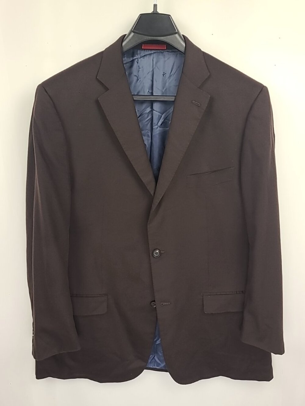Isaia Napoli 2 Button Aqua Cashmere Sports Coat Blazer 48L